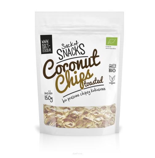 BIO coconut chips toasted