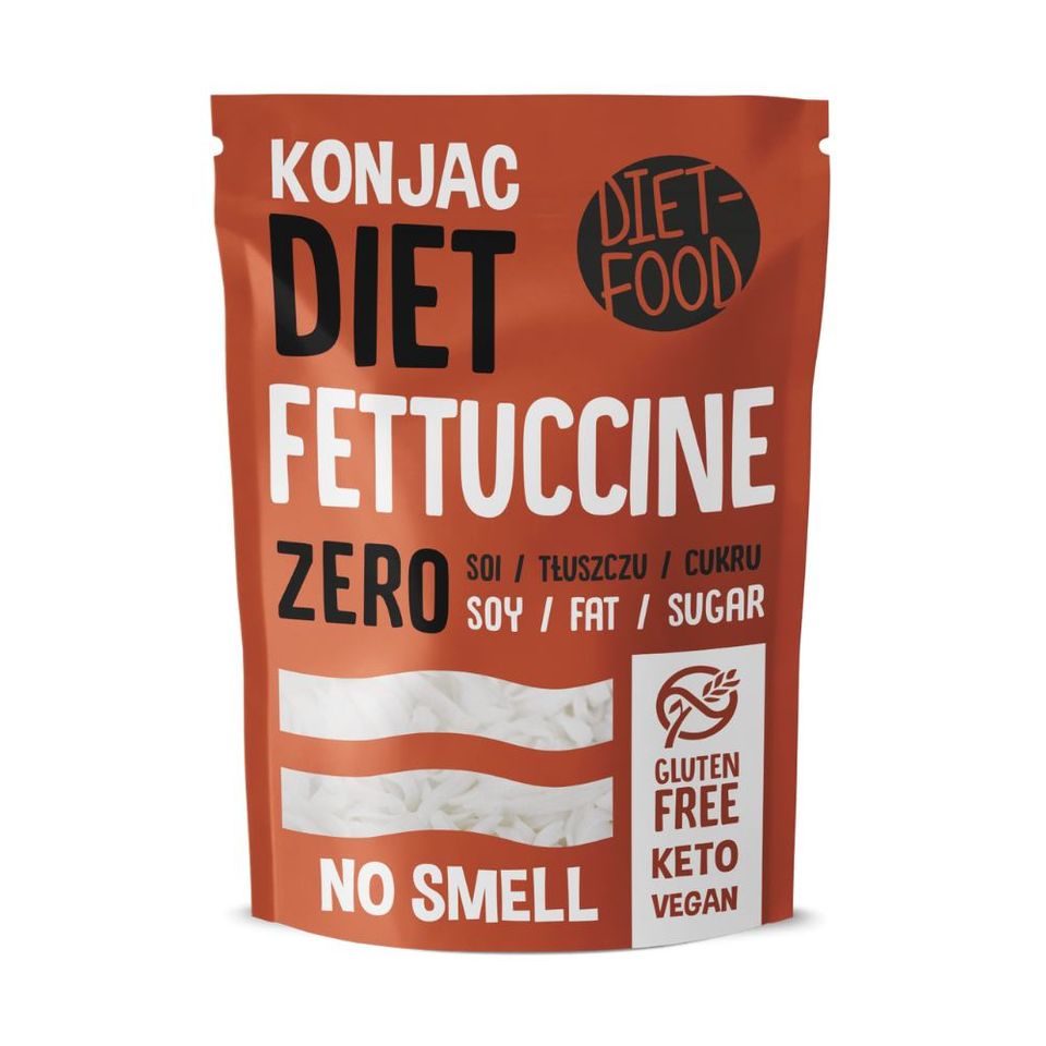 Konjac diet FETTUCCINE makaronai