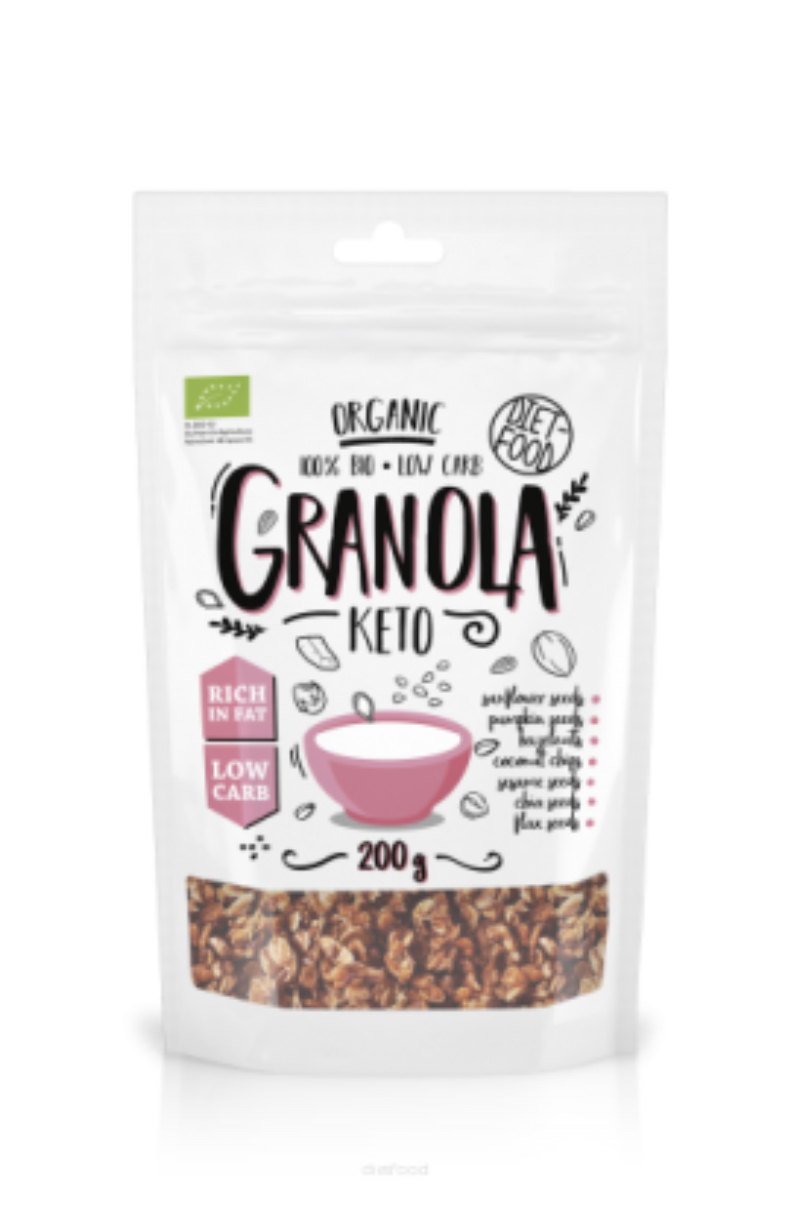 EKOLOGIŠKA KETO GRANOLA