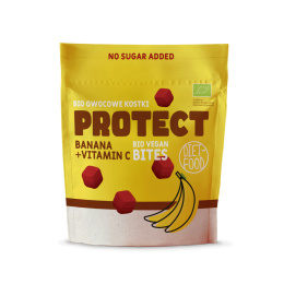 BIO vaisių kubeliai PROTECT (bananas su vitaminu C)