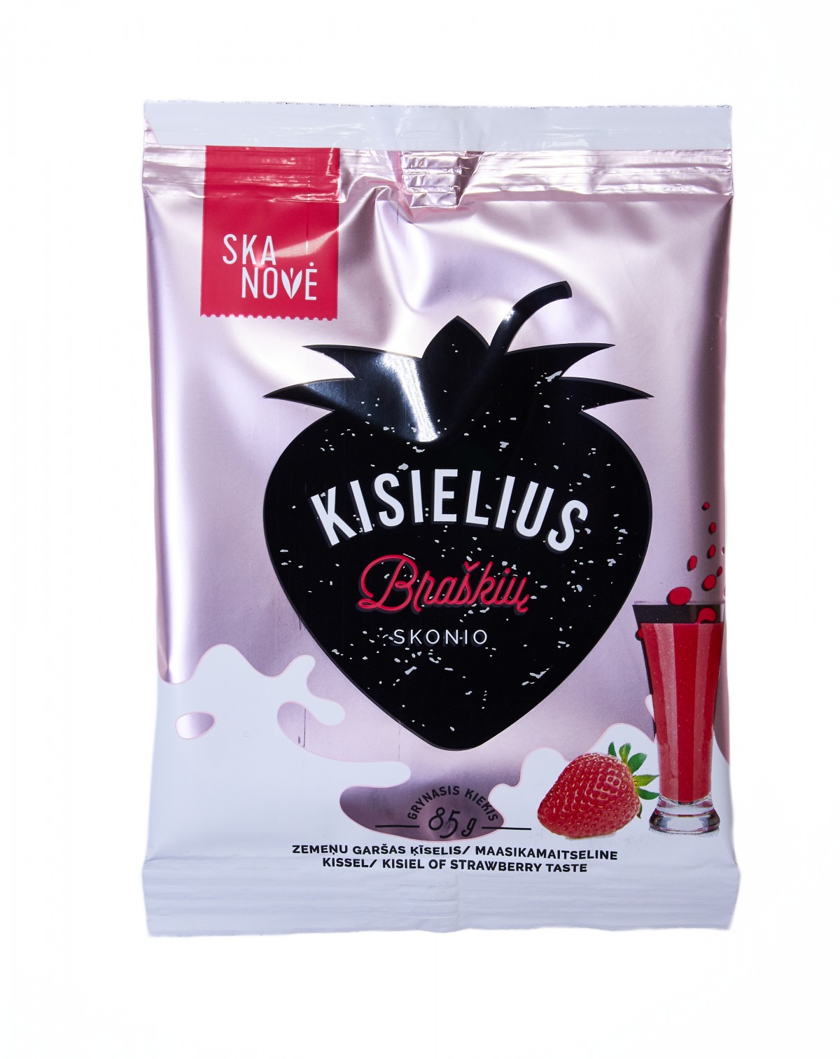 Strawberry kissel 