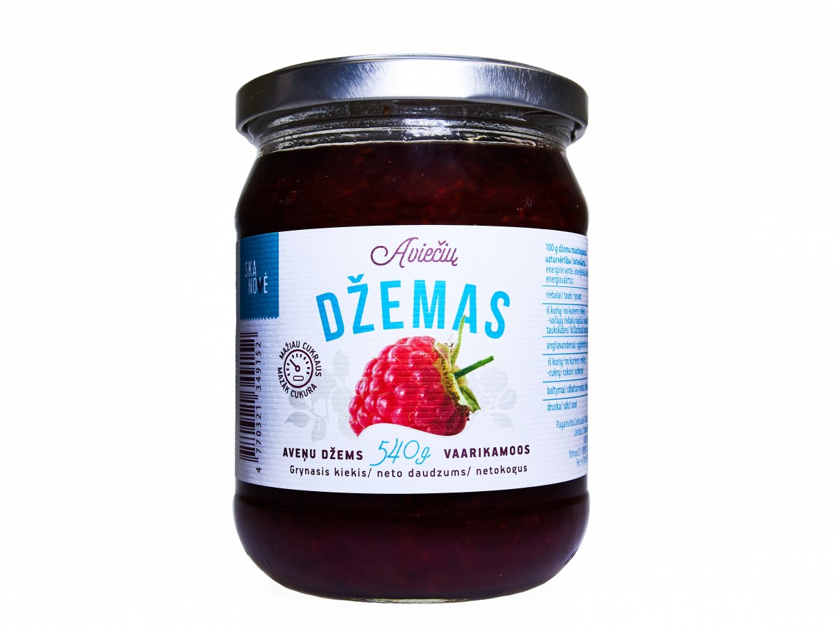 Raspberry jam, 540g