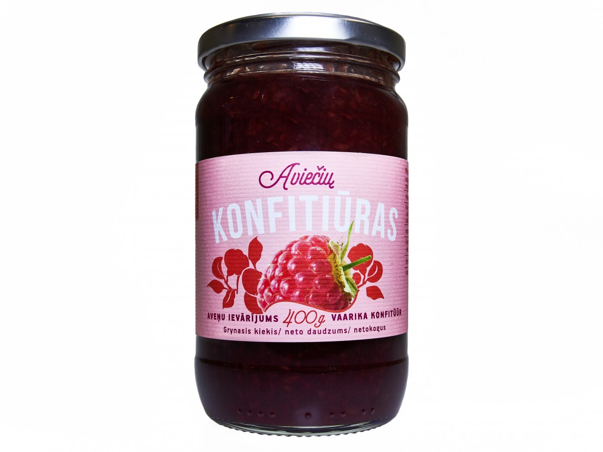 Raspberry confiture, 400g