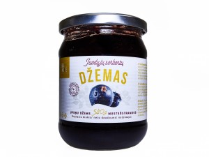 Juodųjų serbentų džemas, 540g