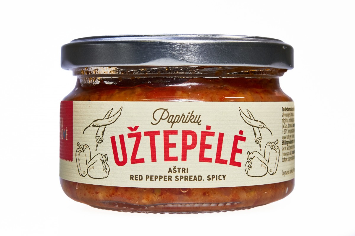 Red pepper spread Spicy, 190g