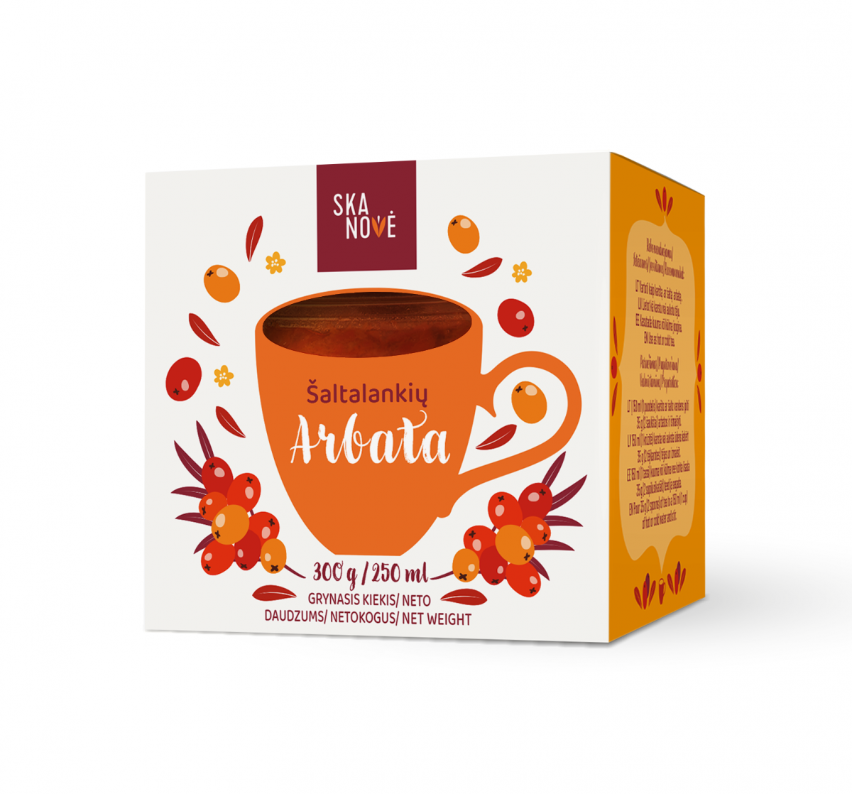 Sea buckthorn tea, 300g