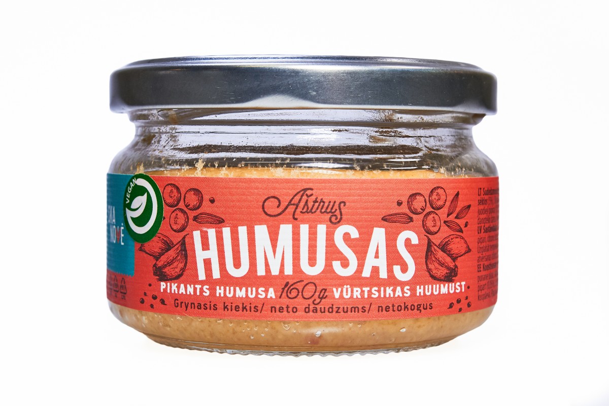 Humusas Aštrus, 160g