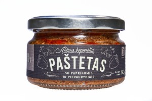 Spicy liver pate with peppers and mushrooms, 190g