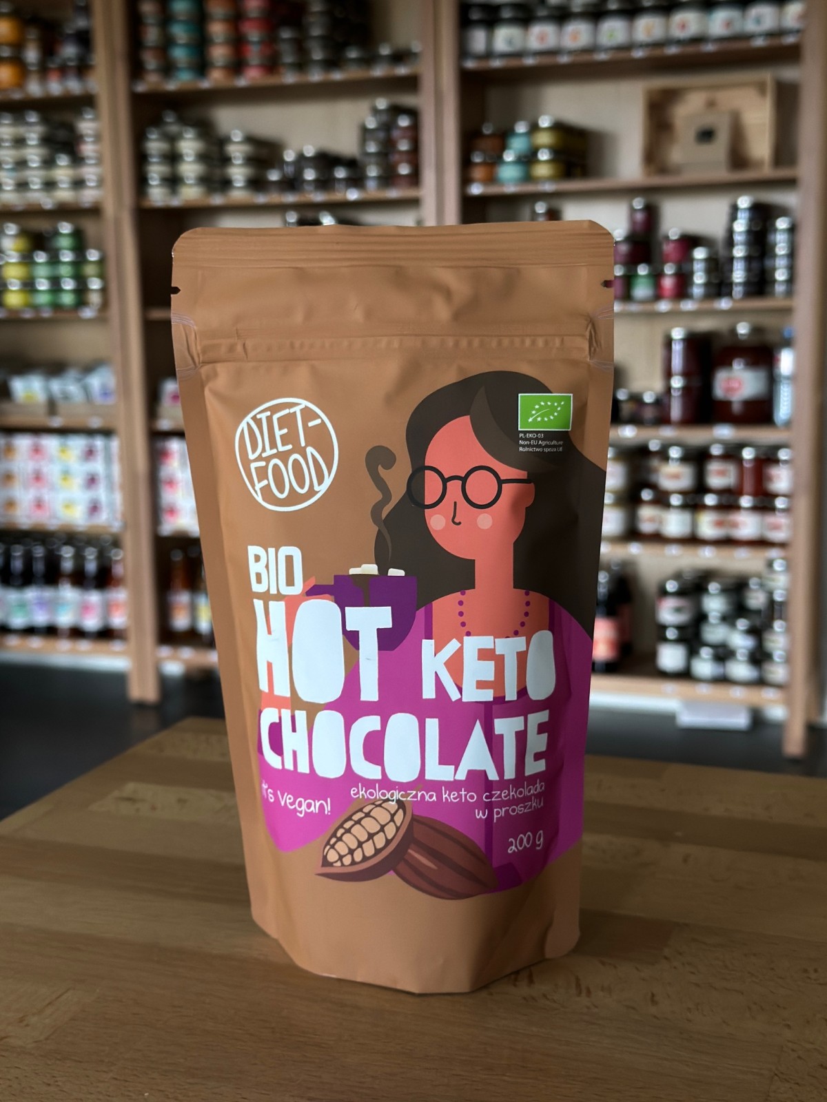 BIO Karštas šokoladas KETO