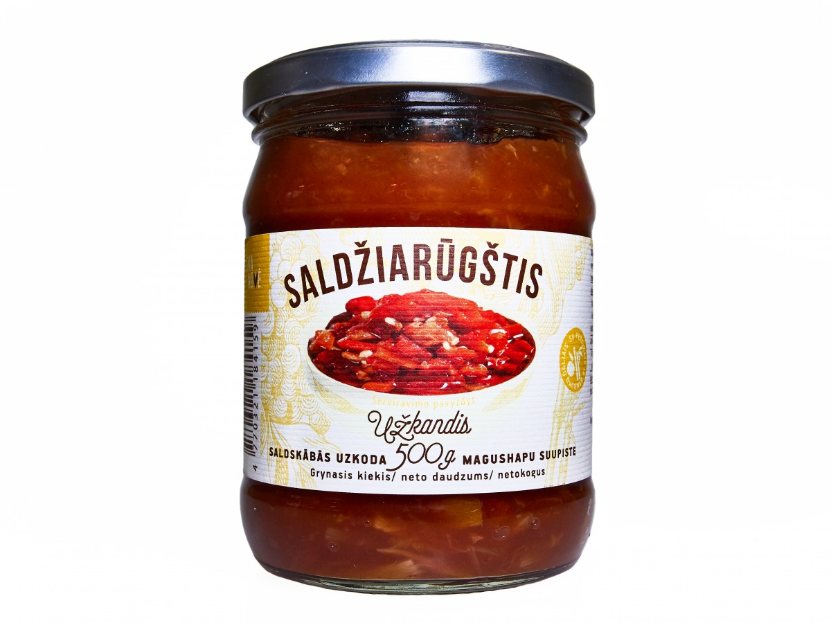 Saldžiarūgštis užkandis, 500g 