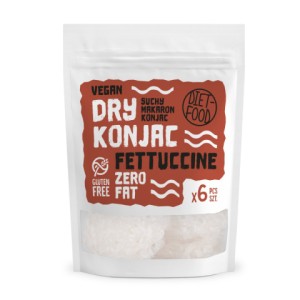 Džiovinti KONJAC FETTUCCINE makaronai 150 g
