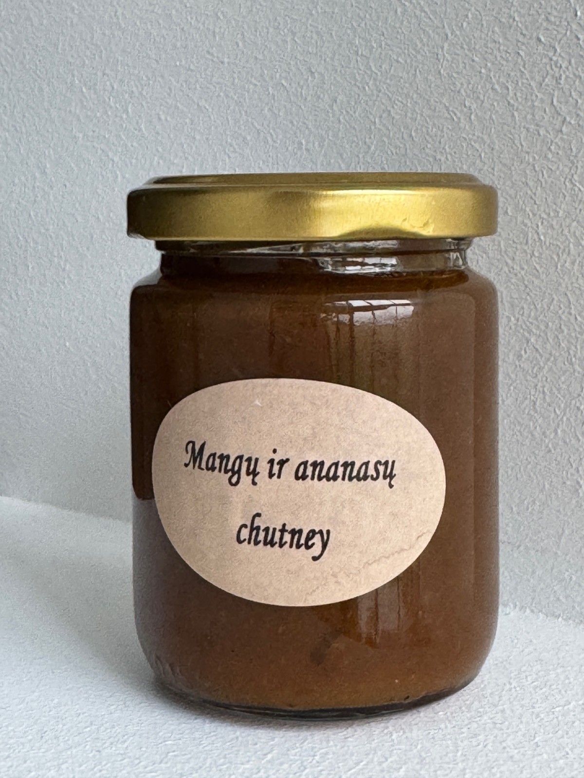 Mangų ir ananasų chatney