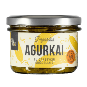 Pagardas AGURKAI su garstyčių grūdeliais
