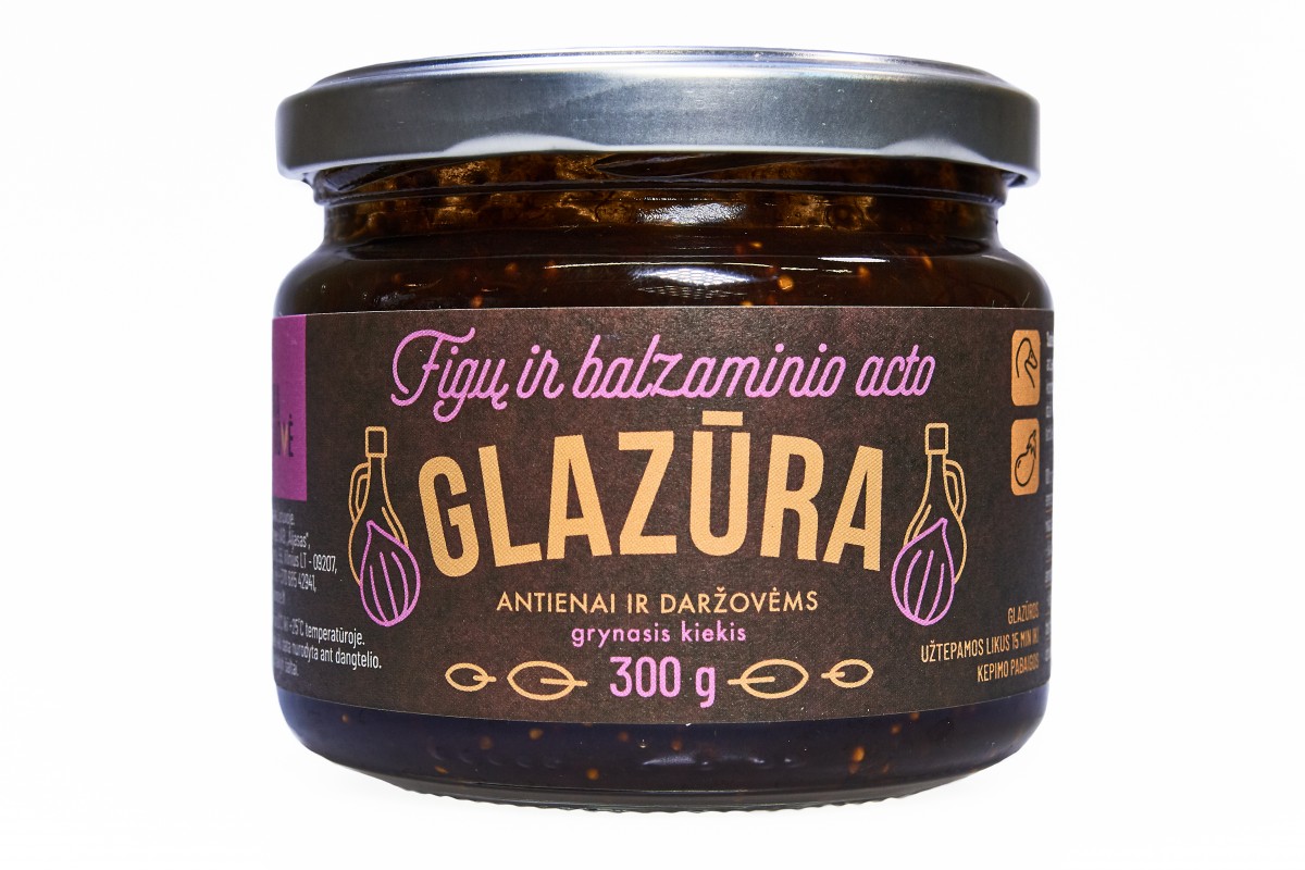 Figų ir balzaminio acto glazūra, 300g